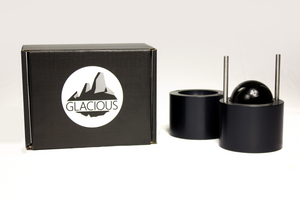 Glacious LE Ice Ball Press Full Package + Ice Tray